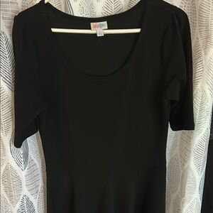 LuLaRoe Black Scoop Neck Tunic